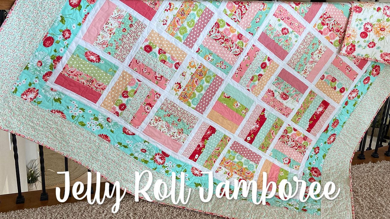 Jelly Roll Jamboree Quilt