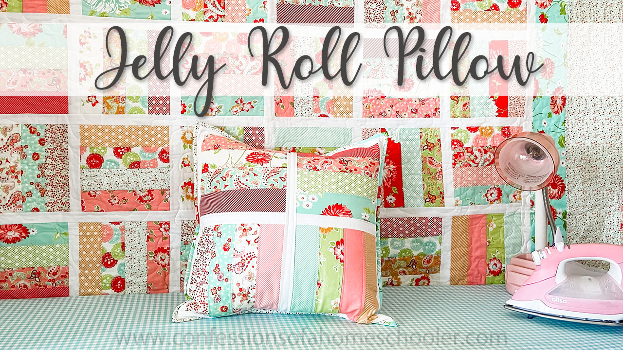 Jelly Roll Jamboree Pillow Pattern / TUTORIAL