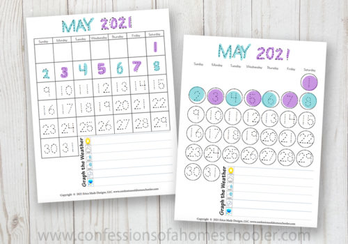 May 2021 Printable Calendars