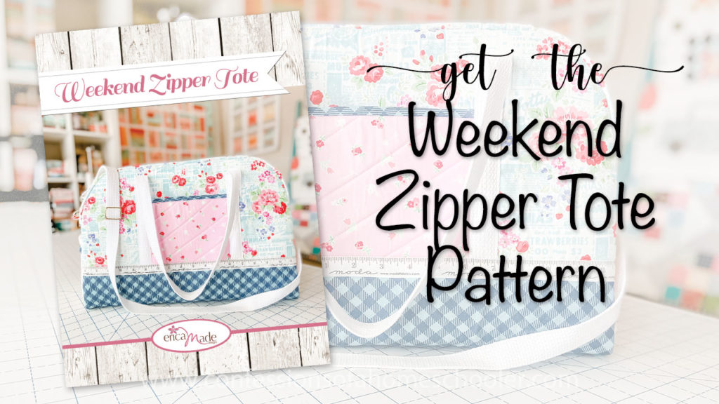 Quilty Weekend Zipper Tote // Tutorial! - Confessions of a Homeschooler