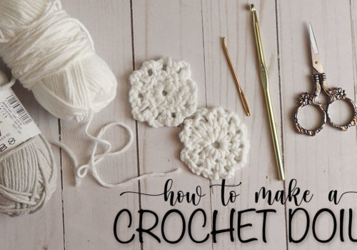 How to make a Crochet Doily / Tutorial