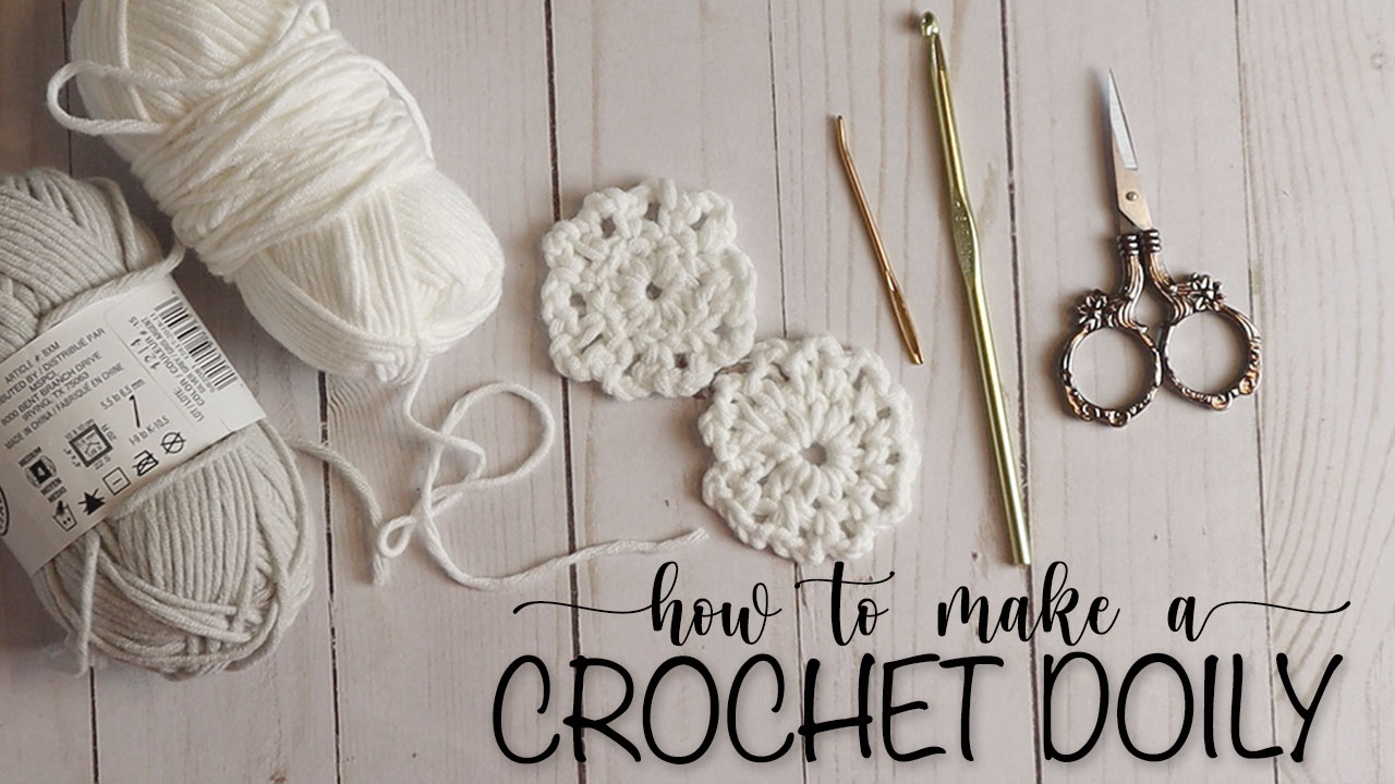 How to make a Crochet Doily / Tutorial