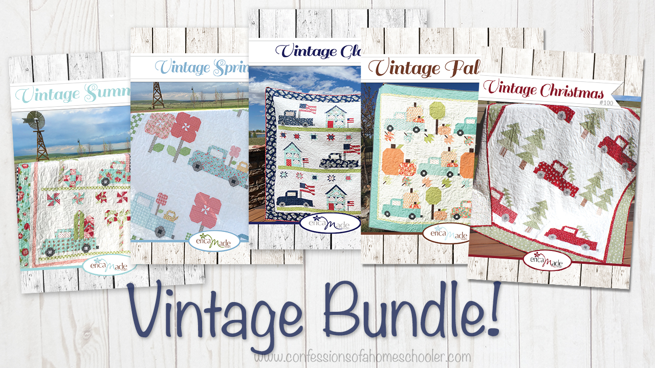 Vintage Quilt Pattern Bundle!