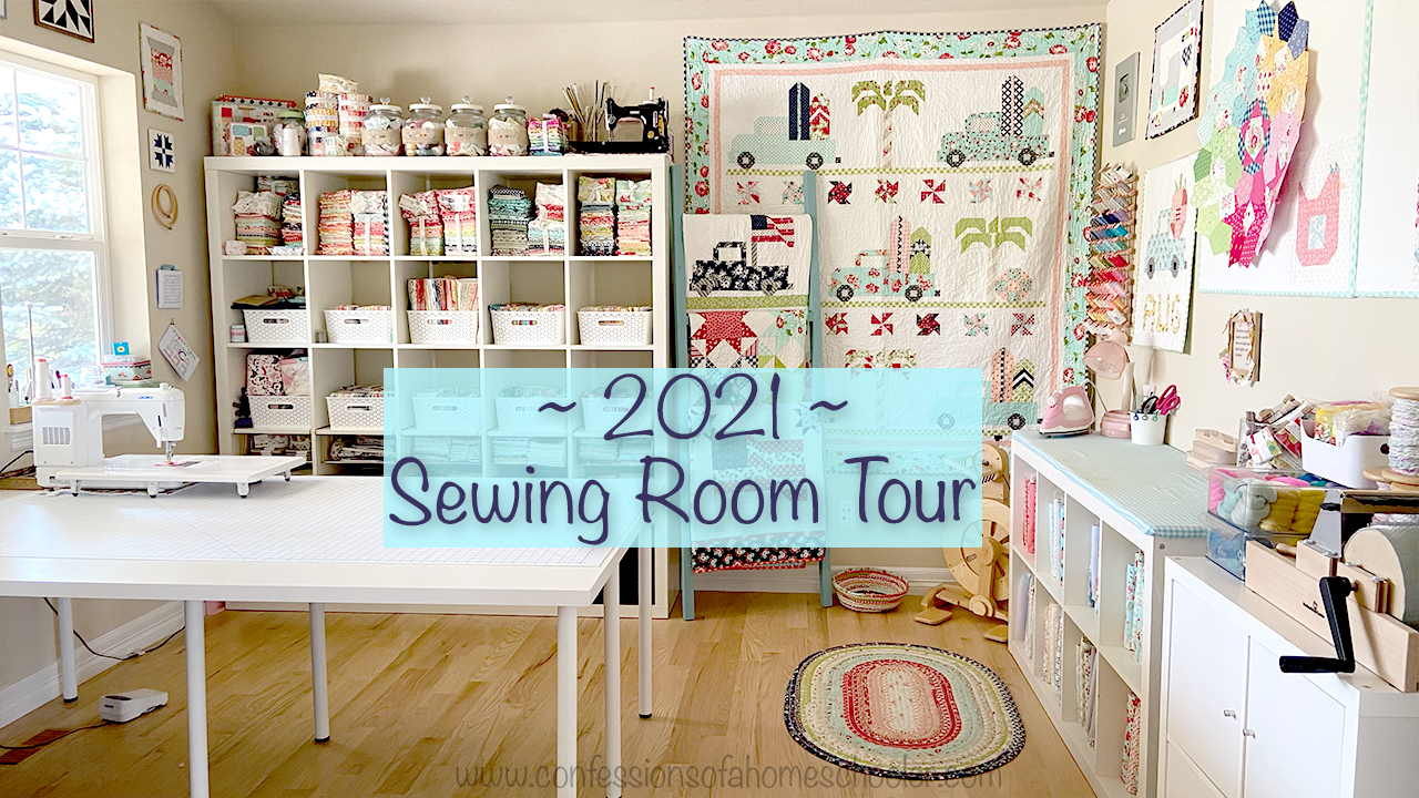 2021 Sewing Room Tour!