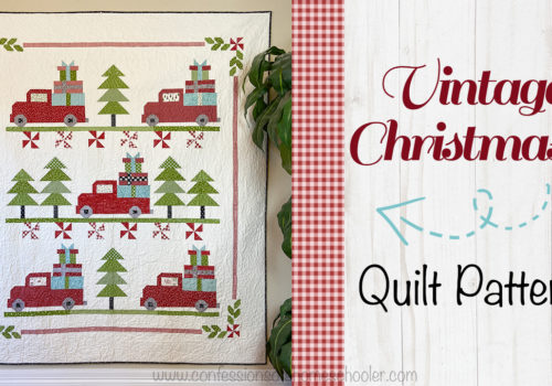 Vintage Christmas 2 Quilt Pattern