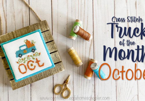 Vintage Cross Stitch Truck of the Month: October