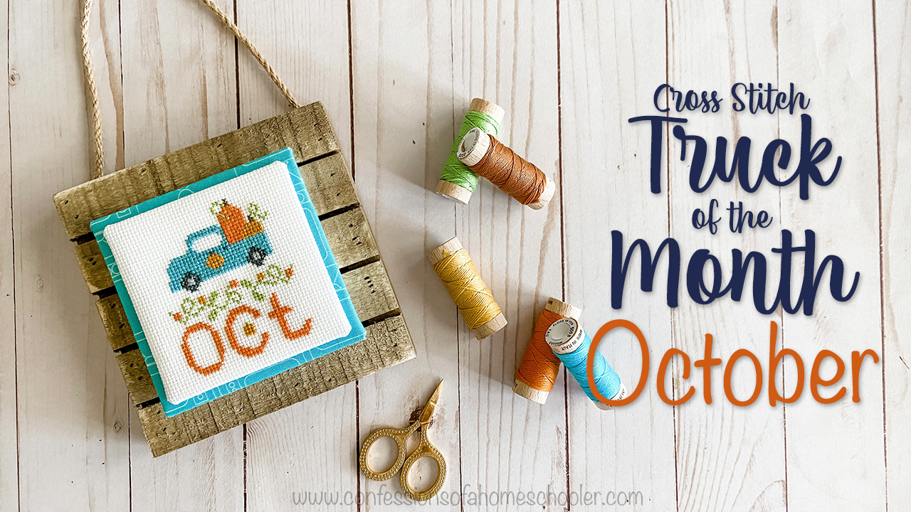 Vintage Cross Stitch Truck of the Month: October