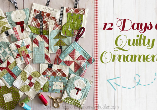 12 Days of Quilty Ornaments