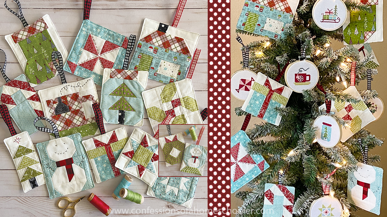 12 Days of Quilty Ornaments
