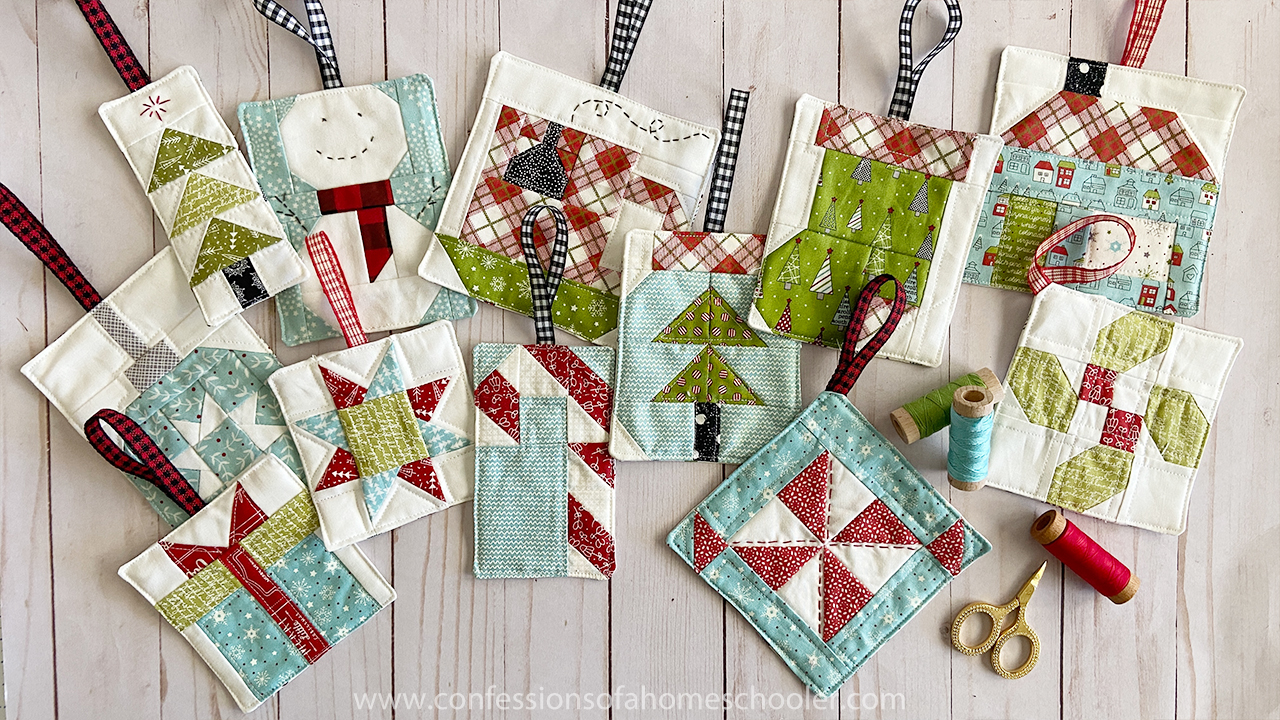 12 Days of Quilty Ornaments