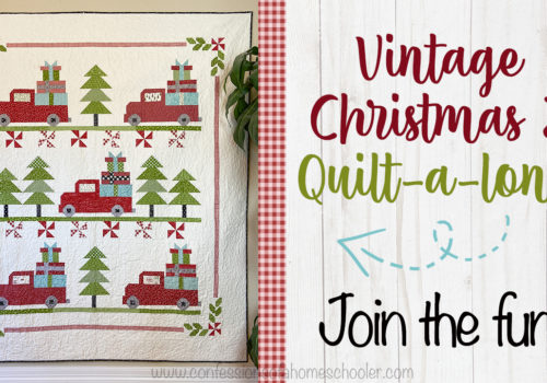 Vintage Christmas 2 Quilt-a-long