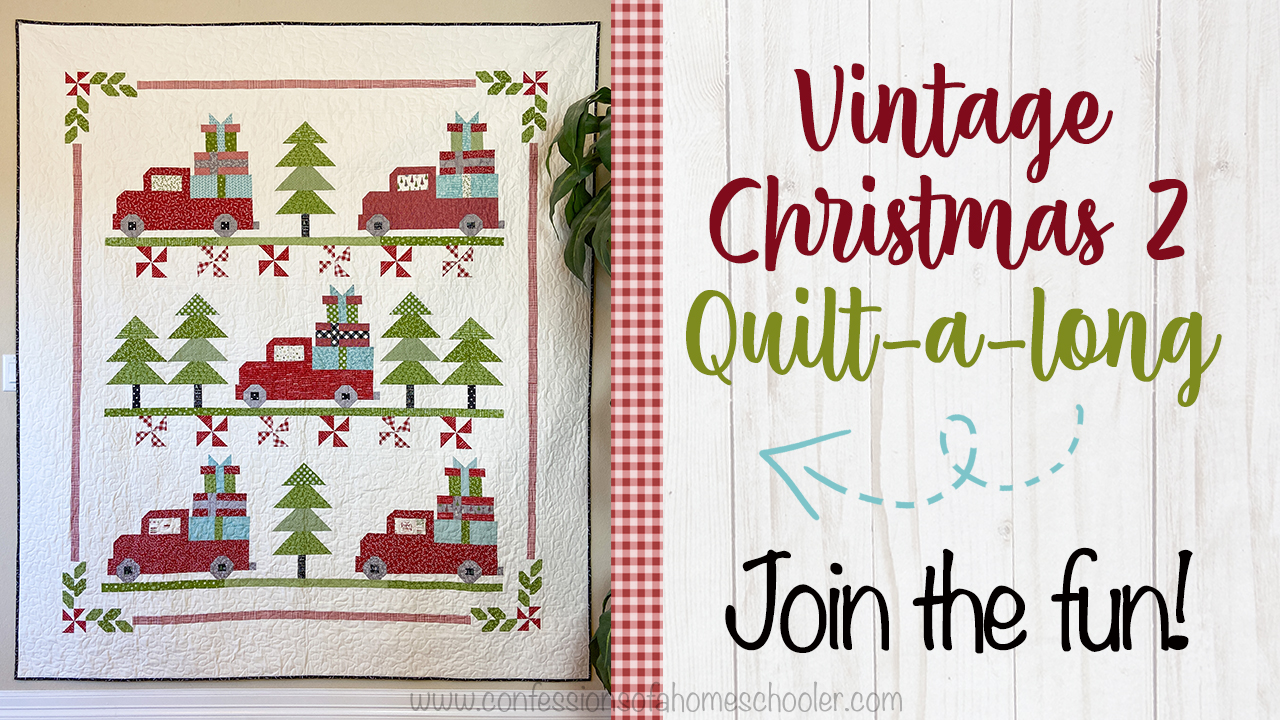 Vintage Christmas 2 Quilt-a-long
