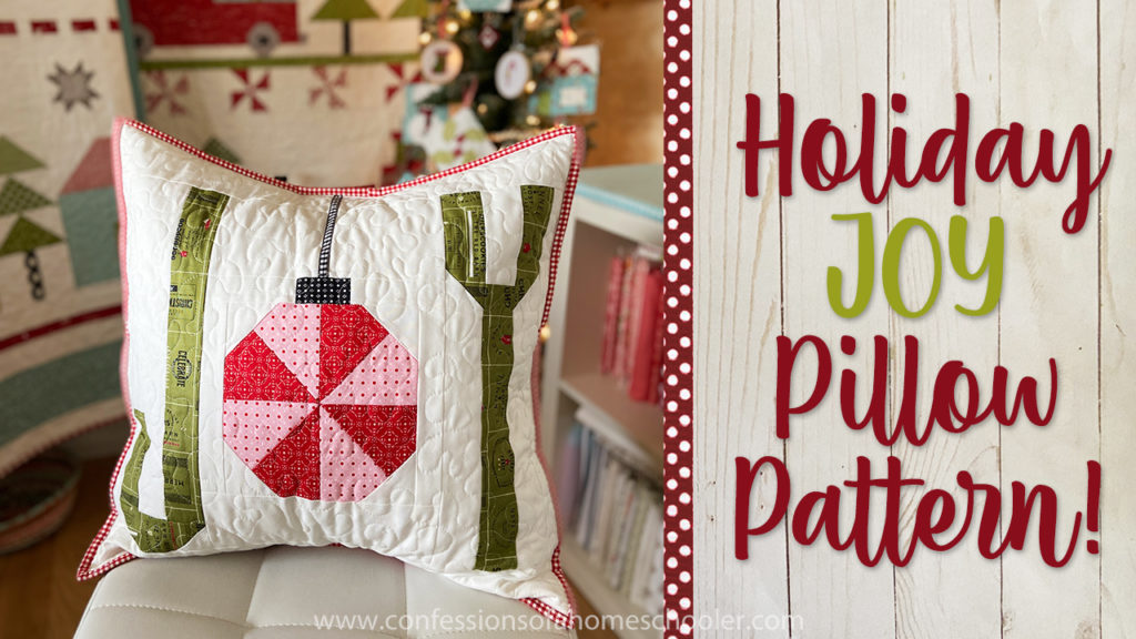 Holiday Joy Pillow Pattern