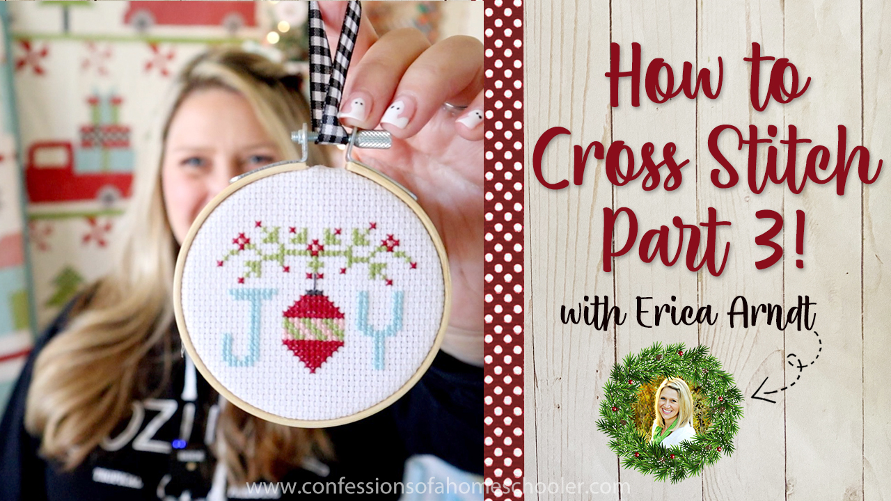 Easy Beginner Cross Stitch Tutorial // Part 3