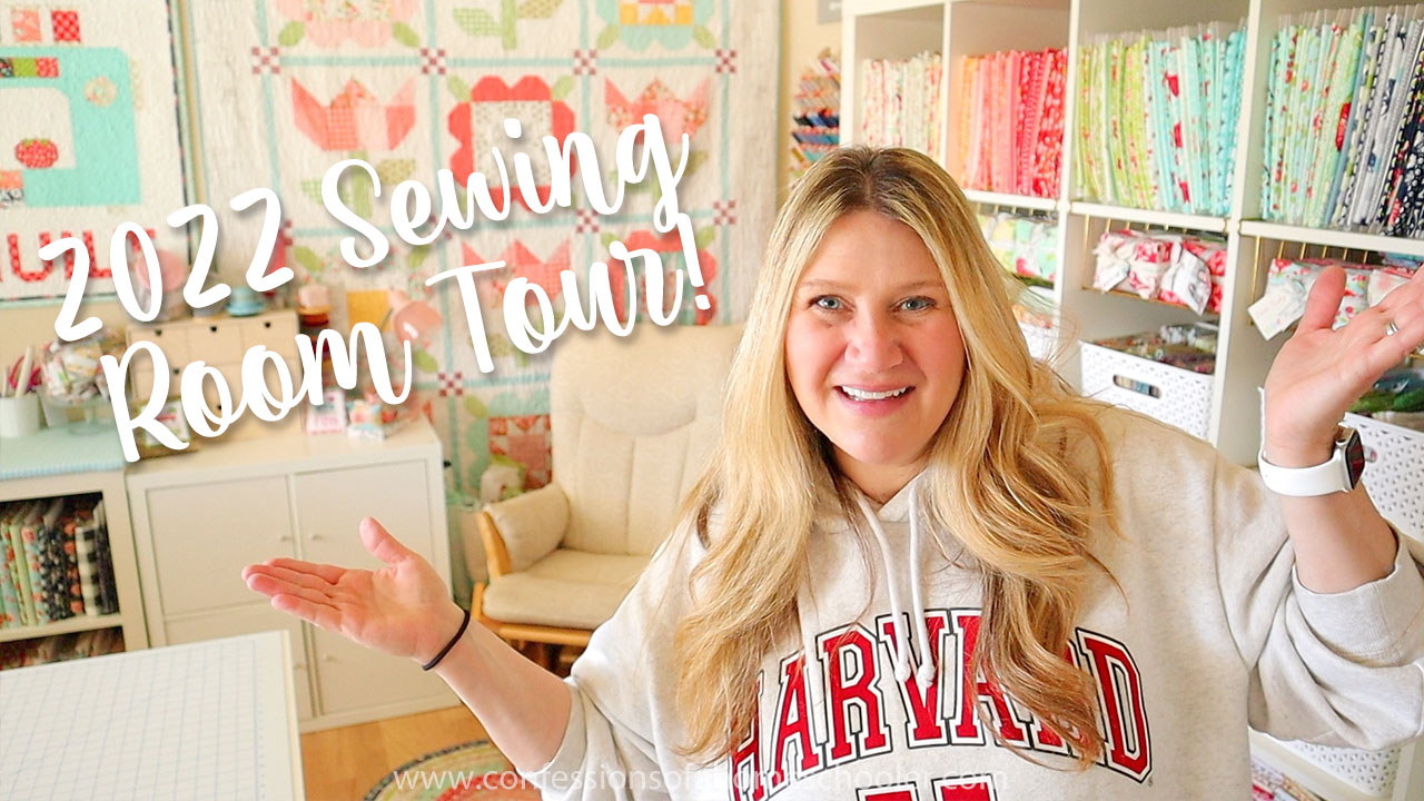 2022 Updated Sewing Room Tour!