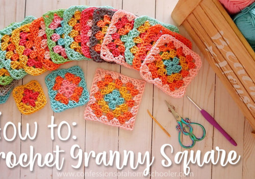 CROCHET: How to Crochet a Granny Square for Beginners!