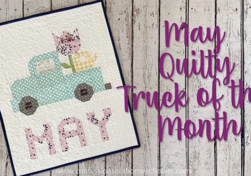 May Quilty Truck of the Month Pattern
