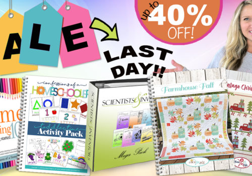 Day 5: LAST DAY Annual Sale & Giveaway