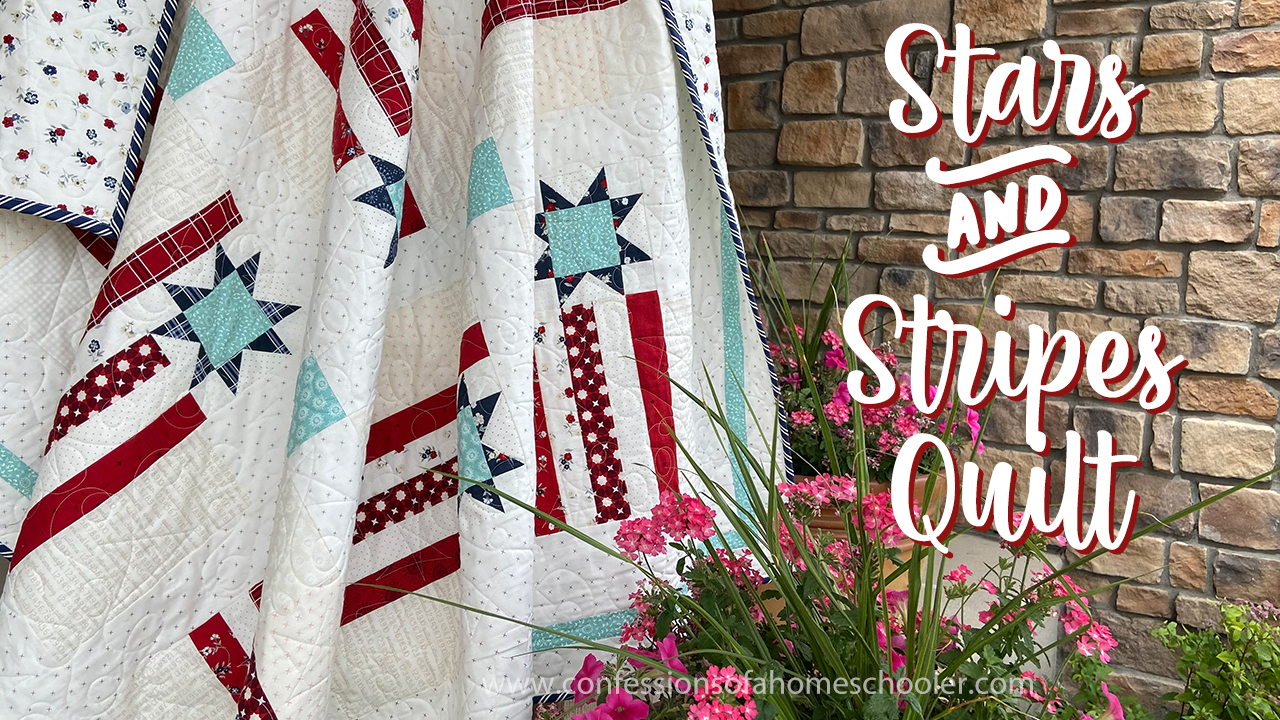 Stars and Stripes Patriotic Quilt Pattern