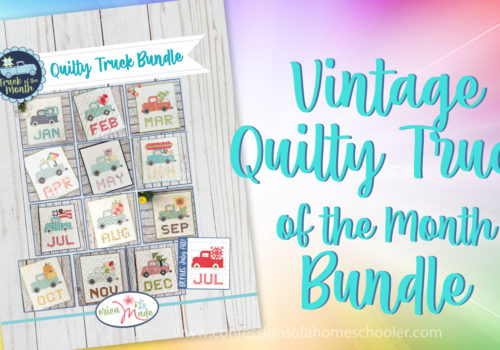 Vintage Quilty Truck of the Month Bundle!