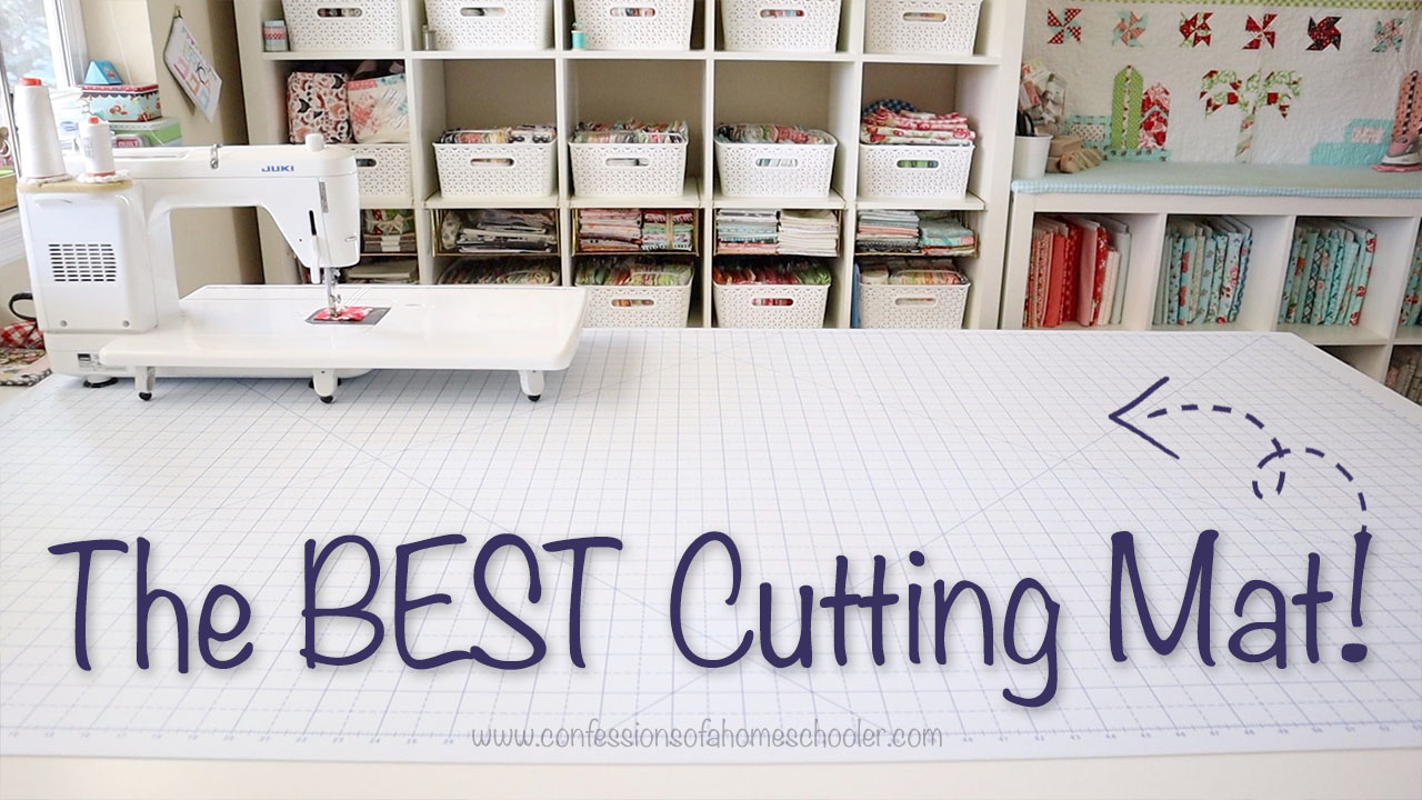 The Best Quilting Cutting Mat! - Confessions of a Homeschooler