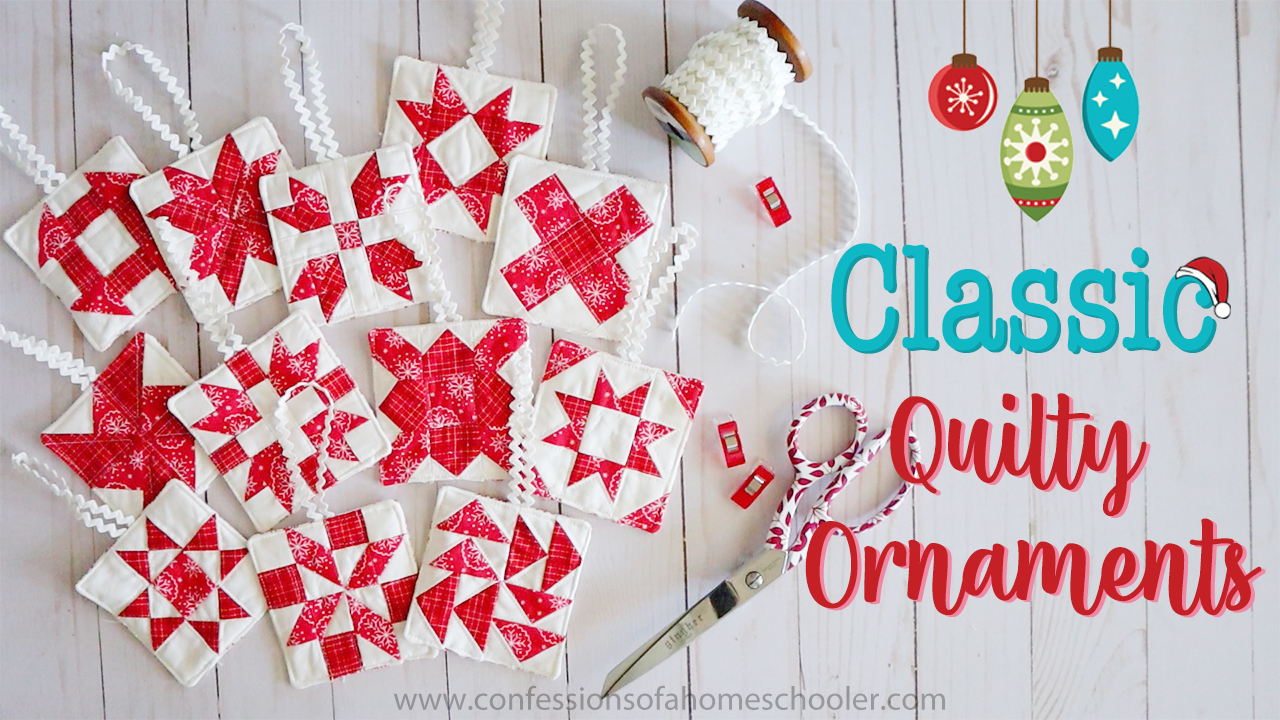 Classic Quilty Ornaments 2022