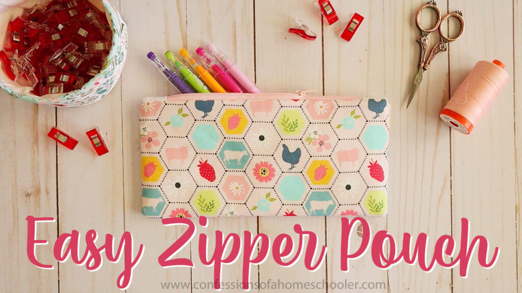 Easy Zipper Pouch Pouch