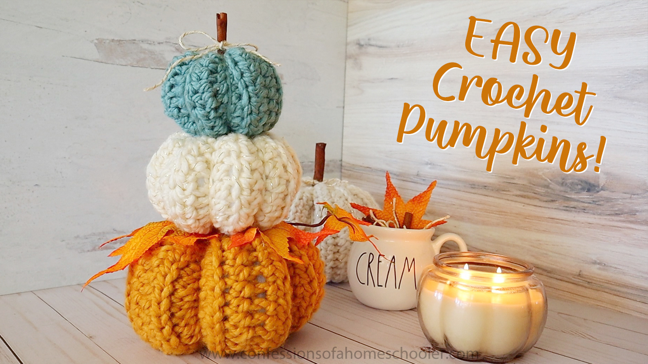 EASY Crochet Pumpkins (Beginner Crochet!)