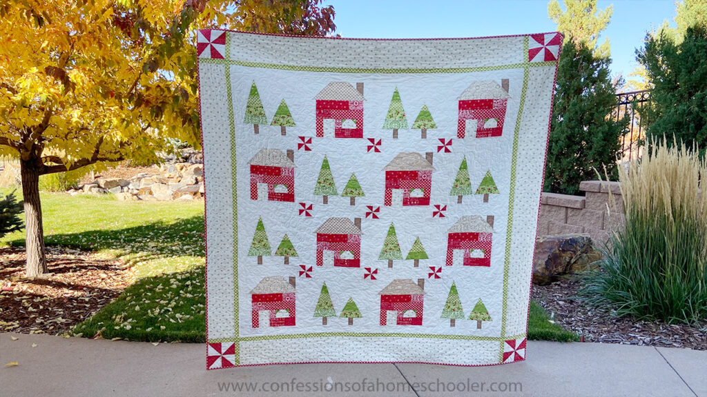 Frannie's Tree Farm Full Quilt