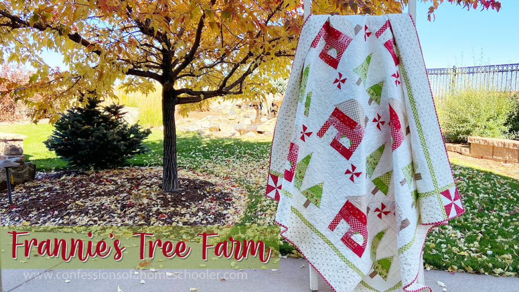 Frannie's Tree Farm Full Quilt