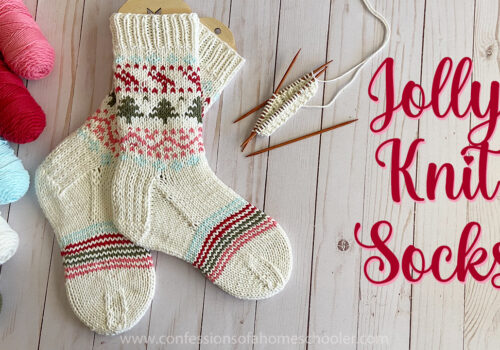 Erica’s Jolly Socks Knit Pattern!