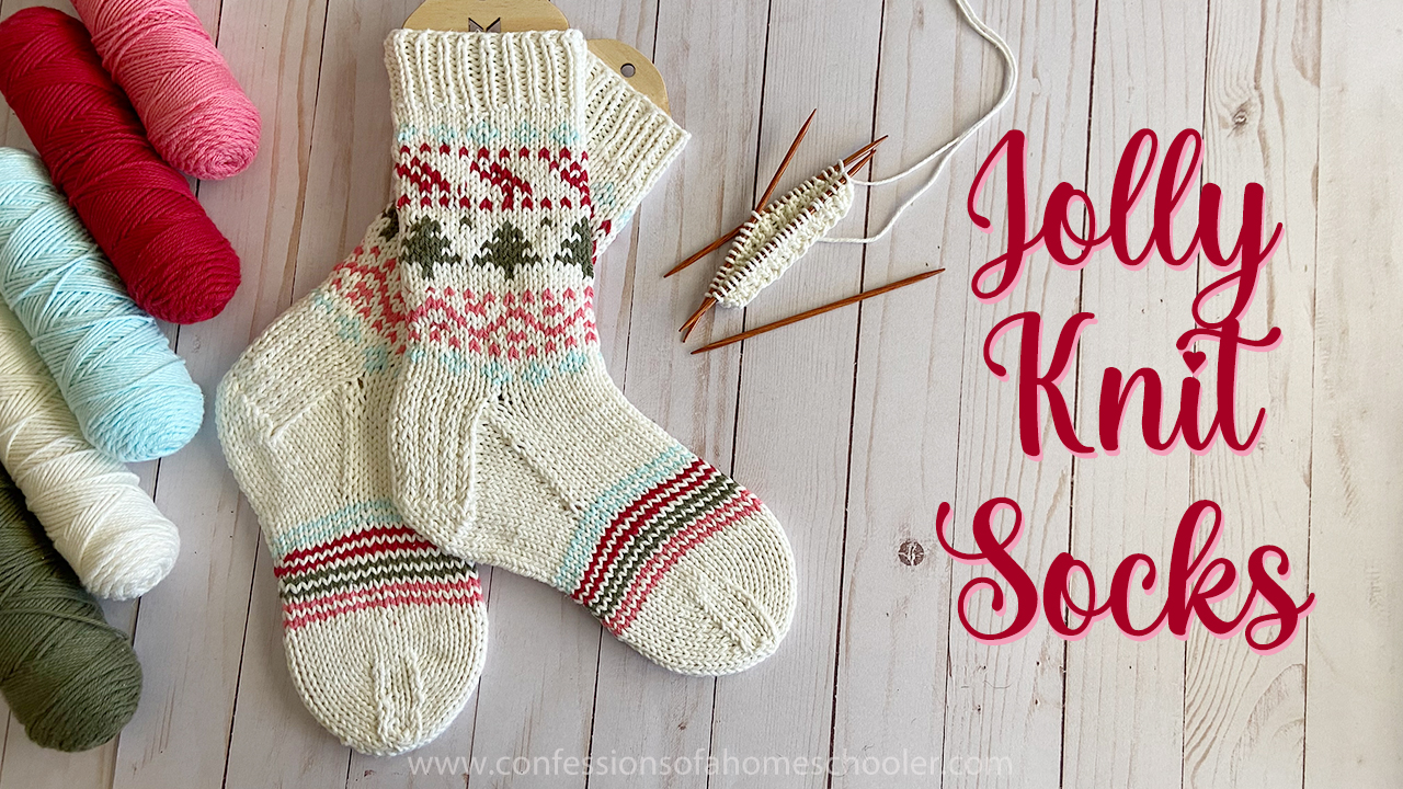 Erica’s Jolly Socks Knit Pattern!