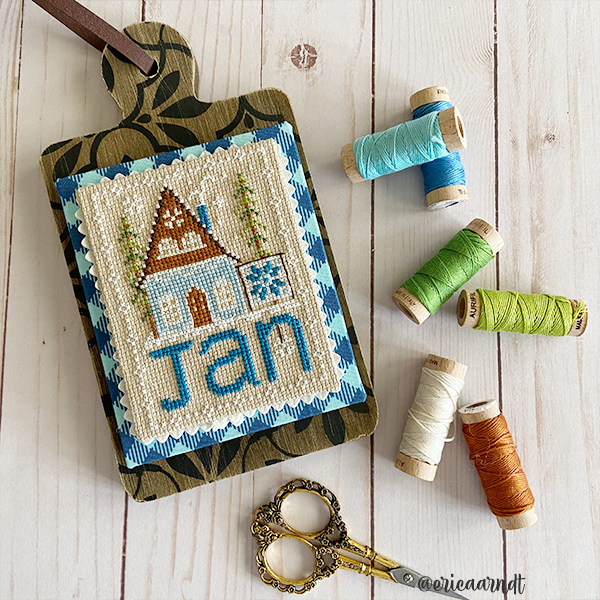 January House Cross Stitch January House Cross Stitch
