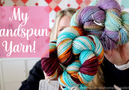 My Handspun Yarn Haul (Spinning Wheel, Fiber, and Carder too!)