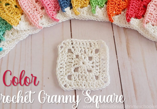 EASY CROCHET: Single-Color Crochet Granny Square Tutorial