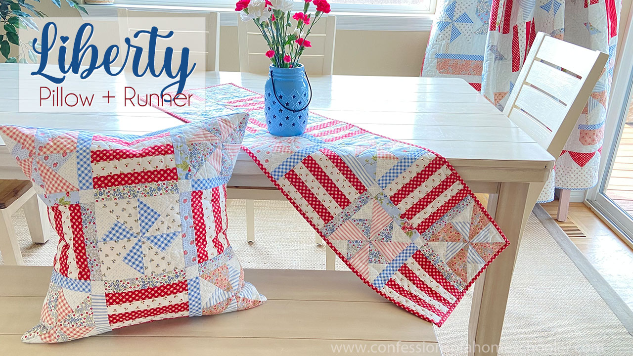 Liberty Quilt Bonus Pillow Runner