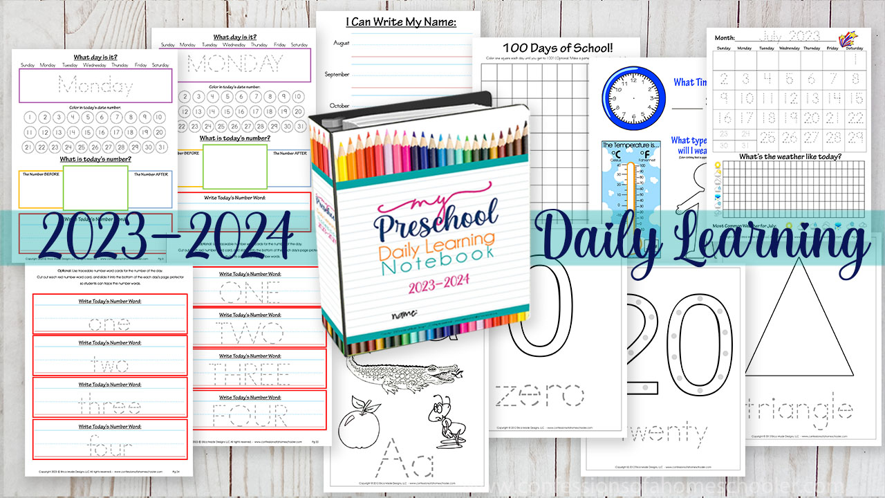 2023-2024 Prek Daily Learning