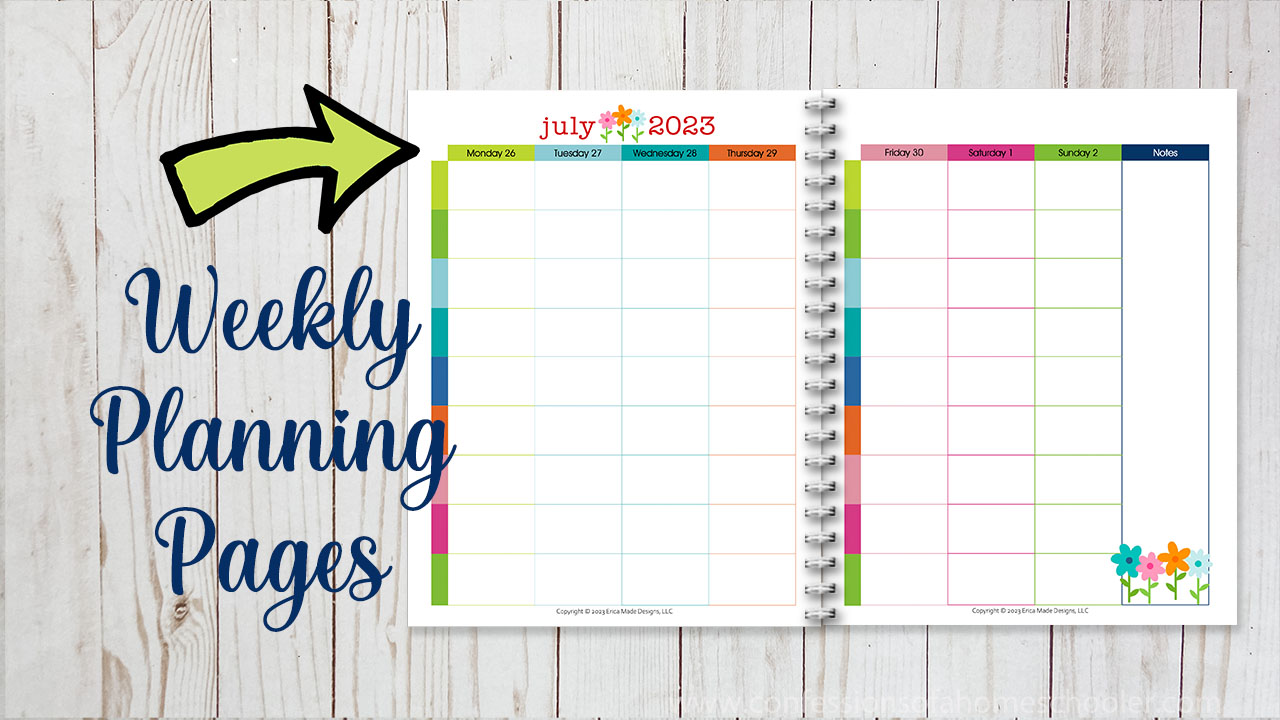 2024 Weekly Planning Pages