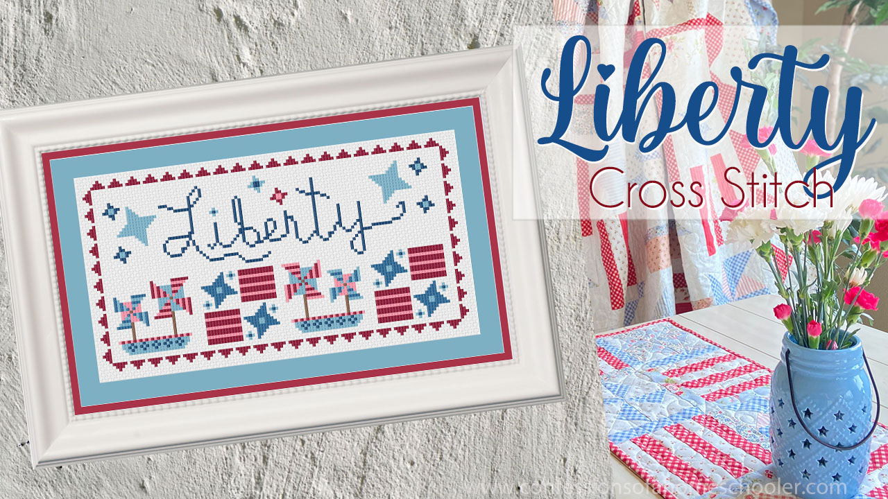 Liberty Cross Stitch Pattern