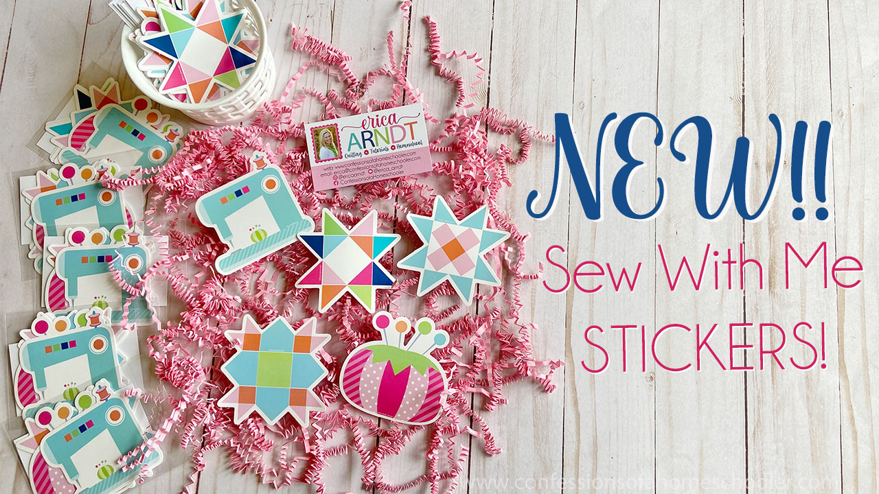 Sew With Me Sticker Pack!