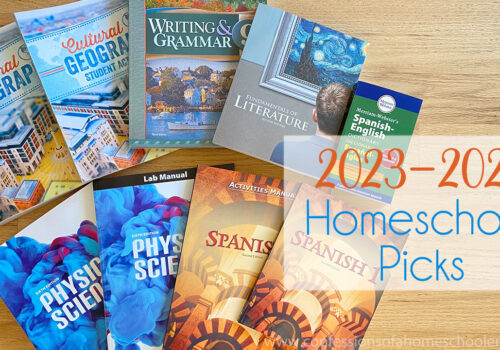 2023-2024 9th Grade Homeschool Curriculum Picks!