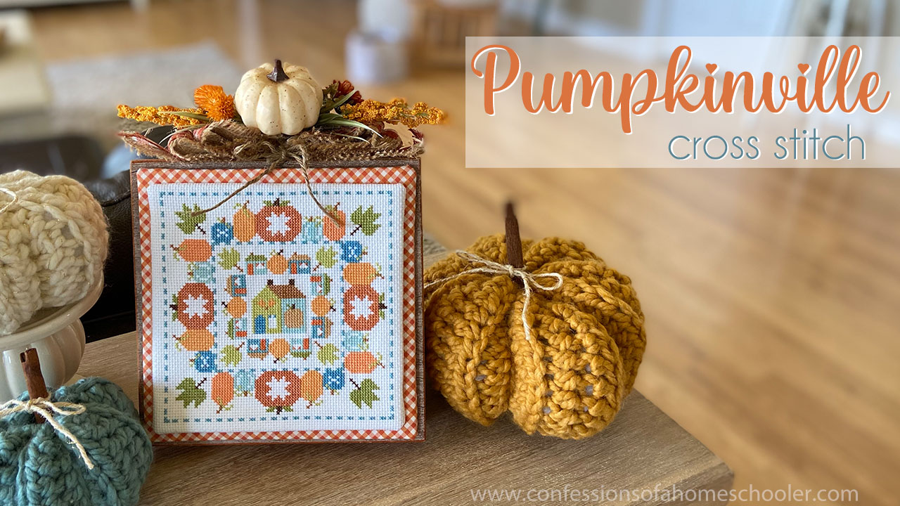 Pumpkinville Cross Stitch