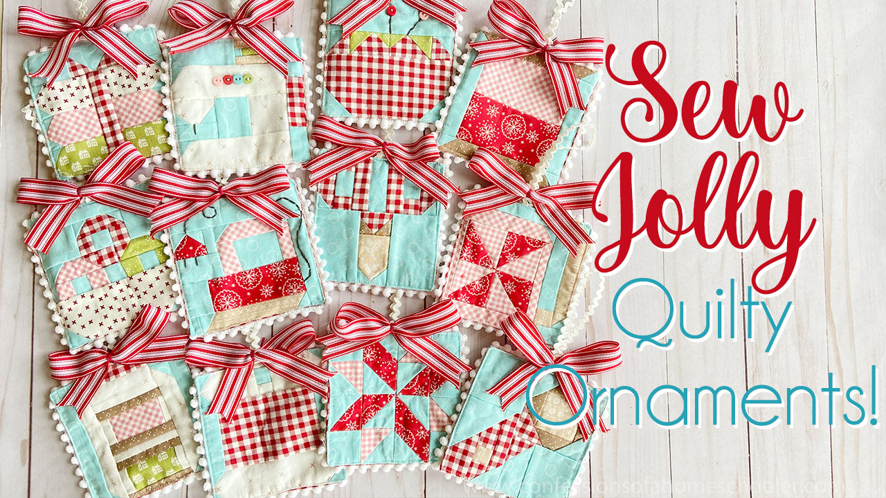2023 Sew Jolly Quilty Ornaments are Live!