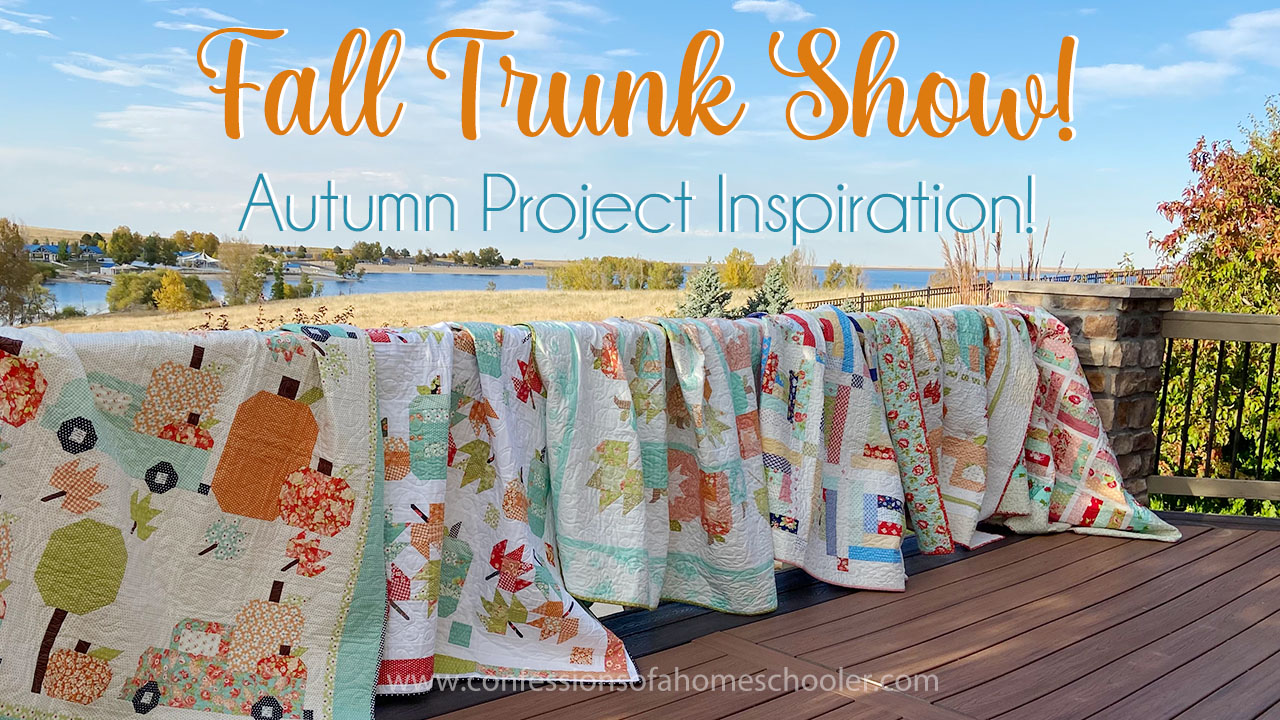 Fall Quilt and Cross Stitch Trunk Show!