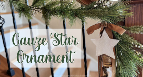 EASY Gauze Star Ornament Tutorial