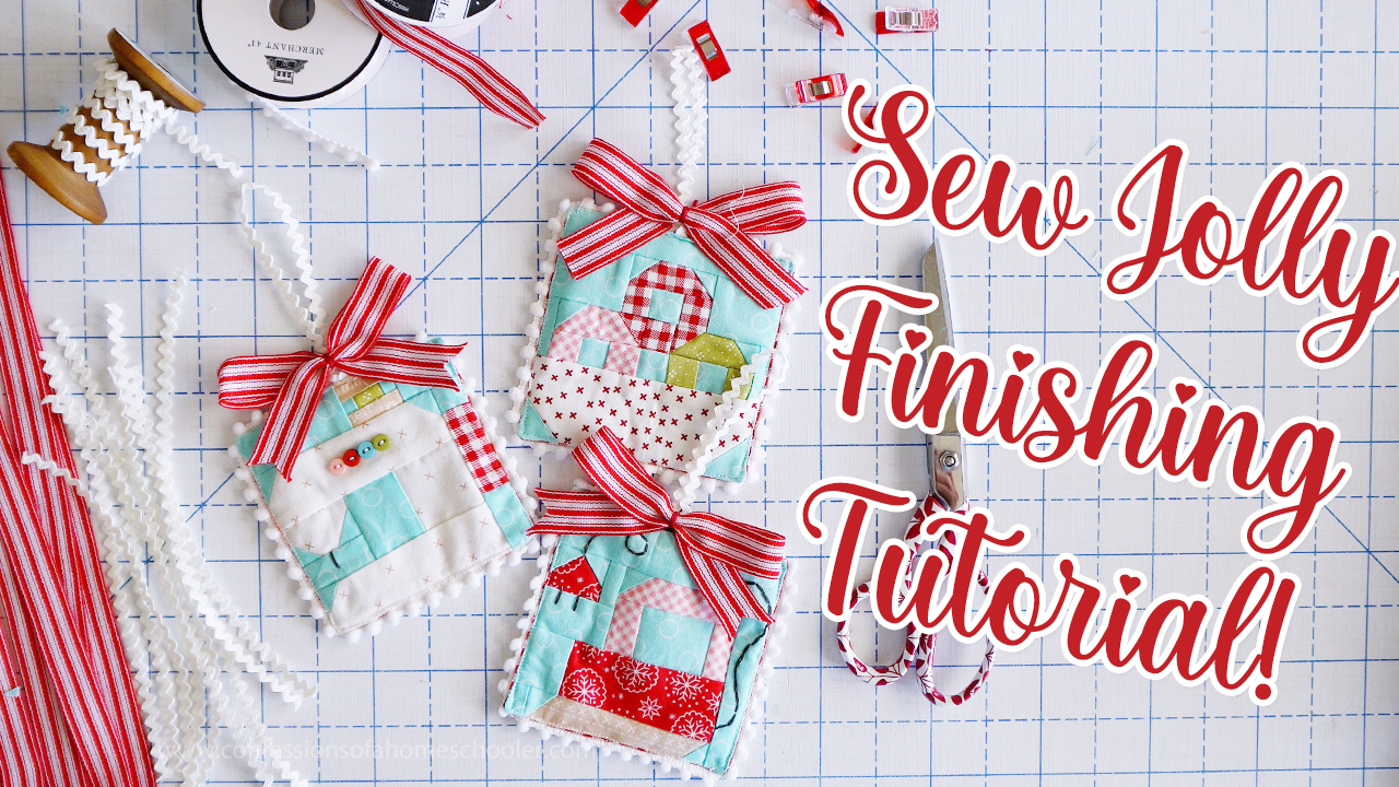 2023 Sew Jolly Quilty Ornament Finishing Tutorial