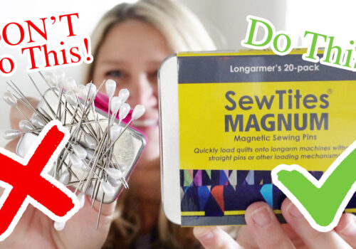 Sew Tites Magnum Review (How to Load a Longarm)