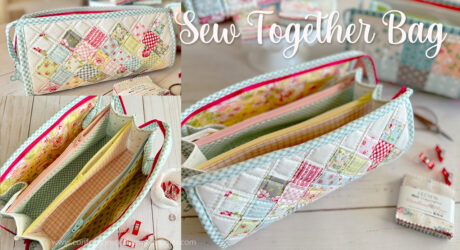 Sew Together Bag Zipper Pouch Tutorial