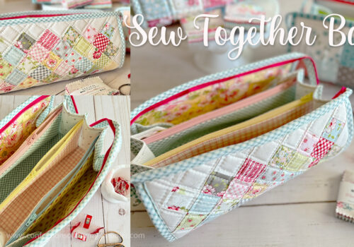 Sew Together Bag Zipper Pouch Tutorial