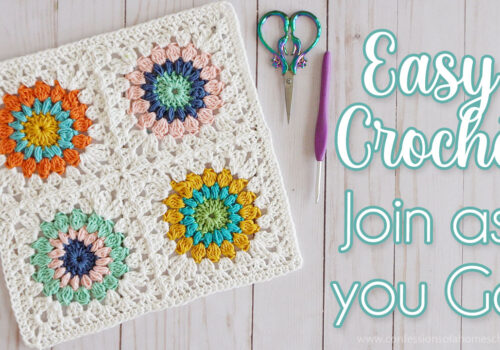 EASY CROCHET: Join As You Go Method Part 1